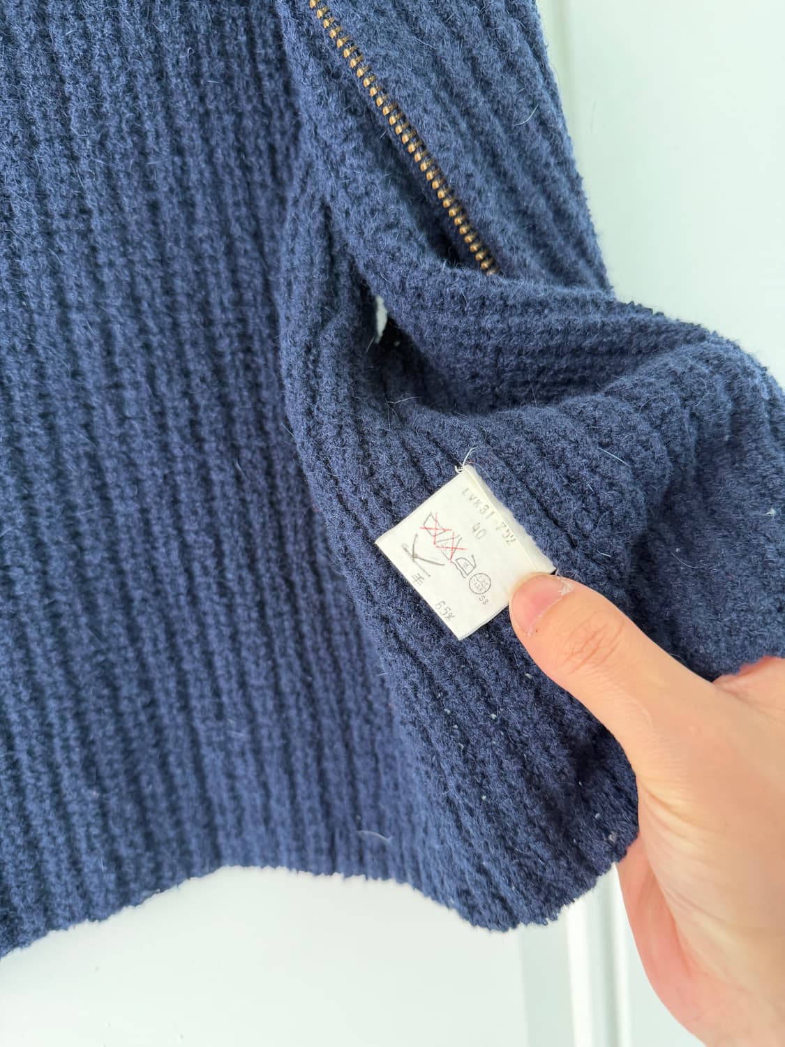 일본빈티지 EVEX 크리지아 스웨터 베스트  상품이미지9