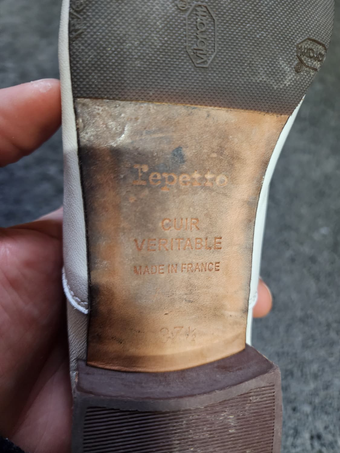 레페토 화이트 옥스포드 37 1/2 사이즈  상품이미지6