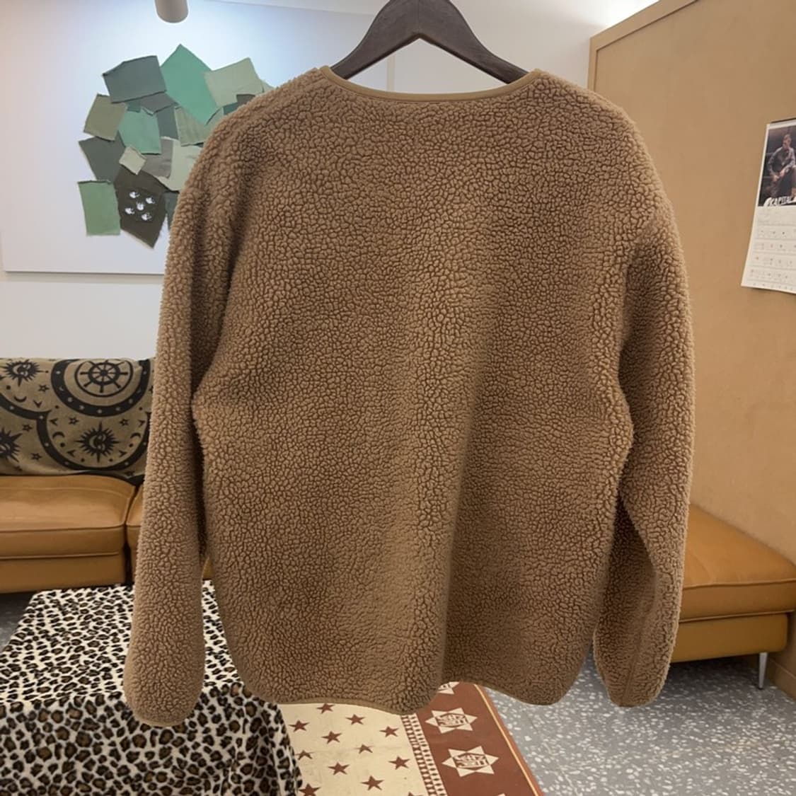 유니클로 U 캐주얼 폭닥 양털 후리스 집업 자켓 L C08839 상품이미지4