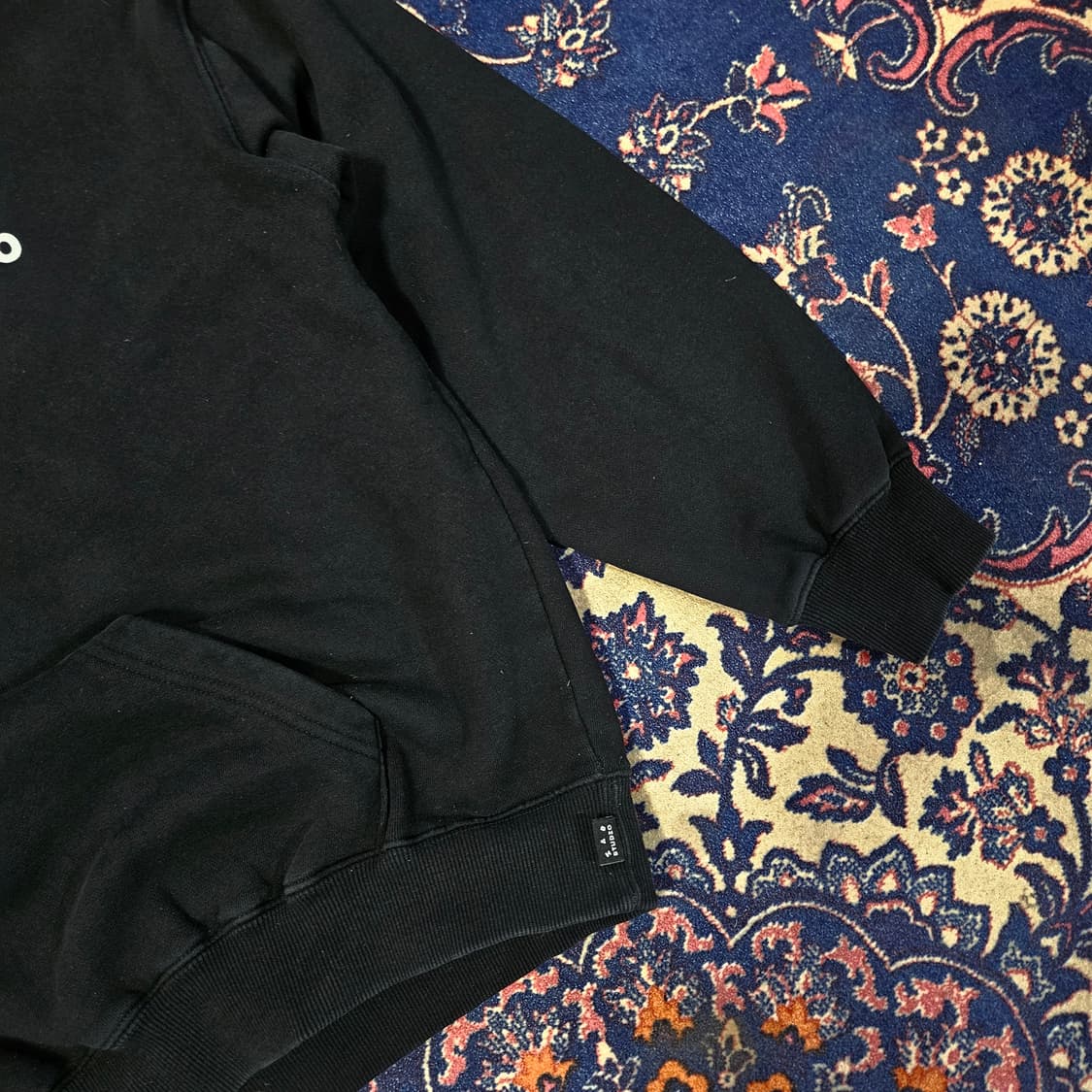 아이앱스튜디오 후드 블랙 화이트 L size 상품이미지7