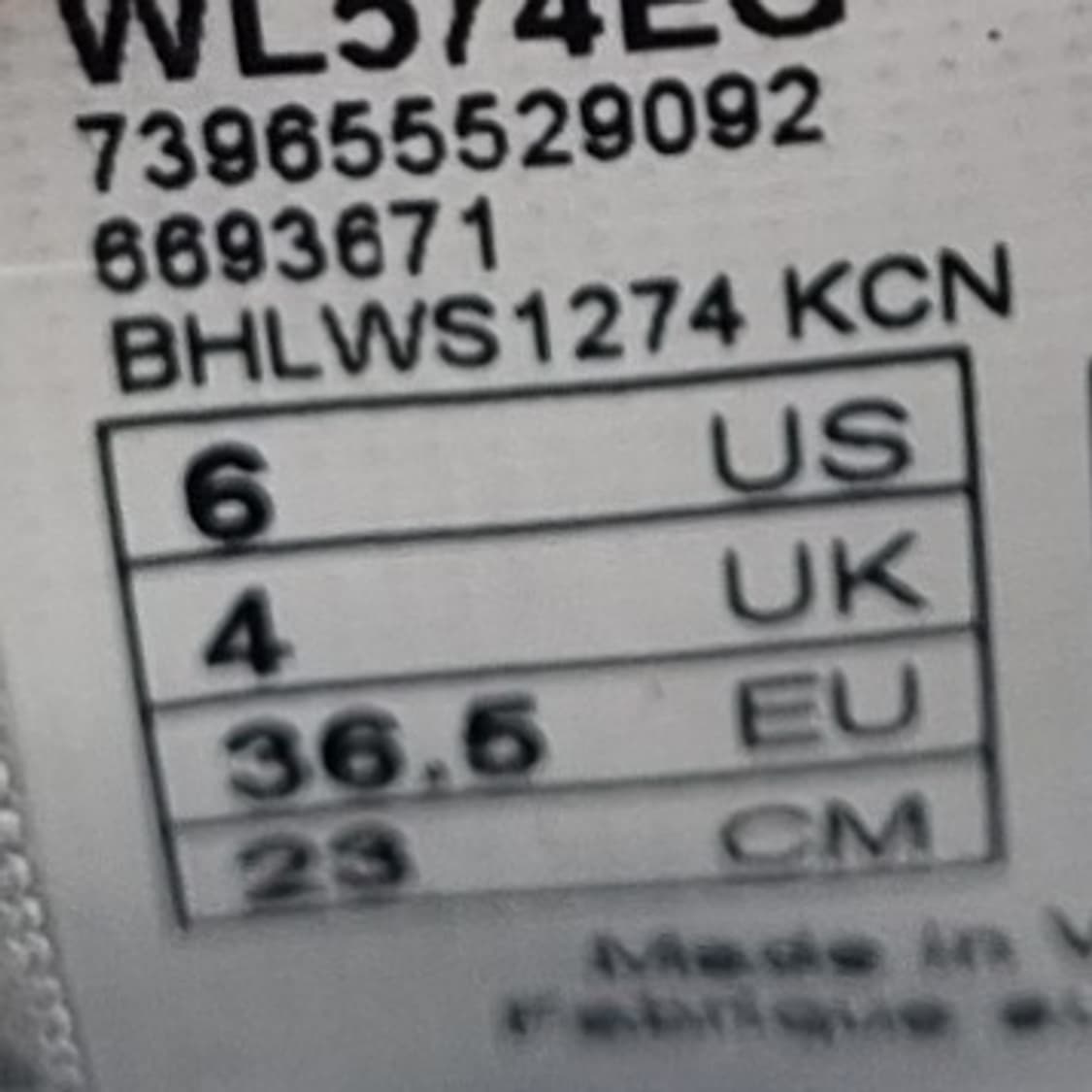 뉴발란스 574 그레이 여성운동화230 상품이미지6