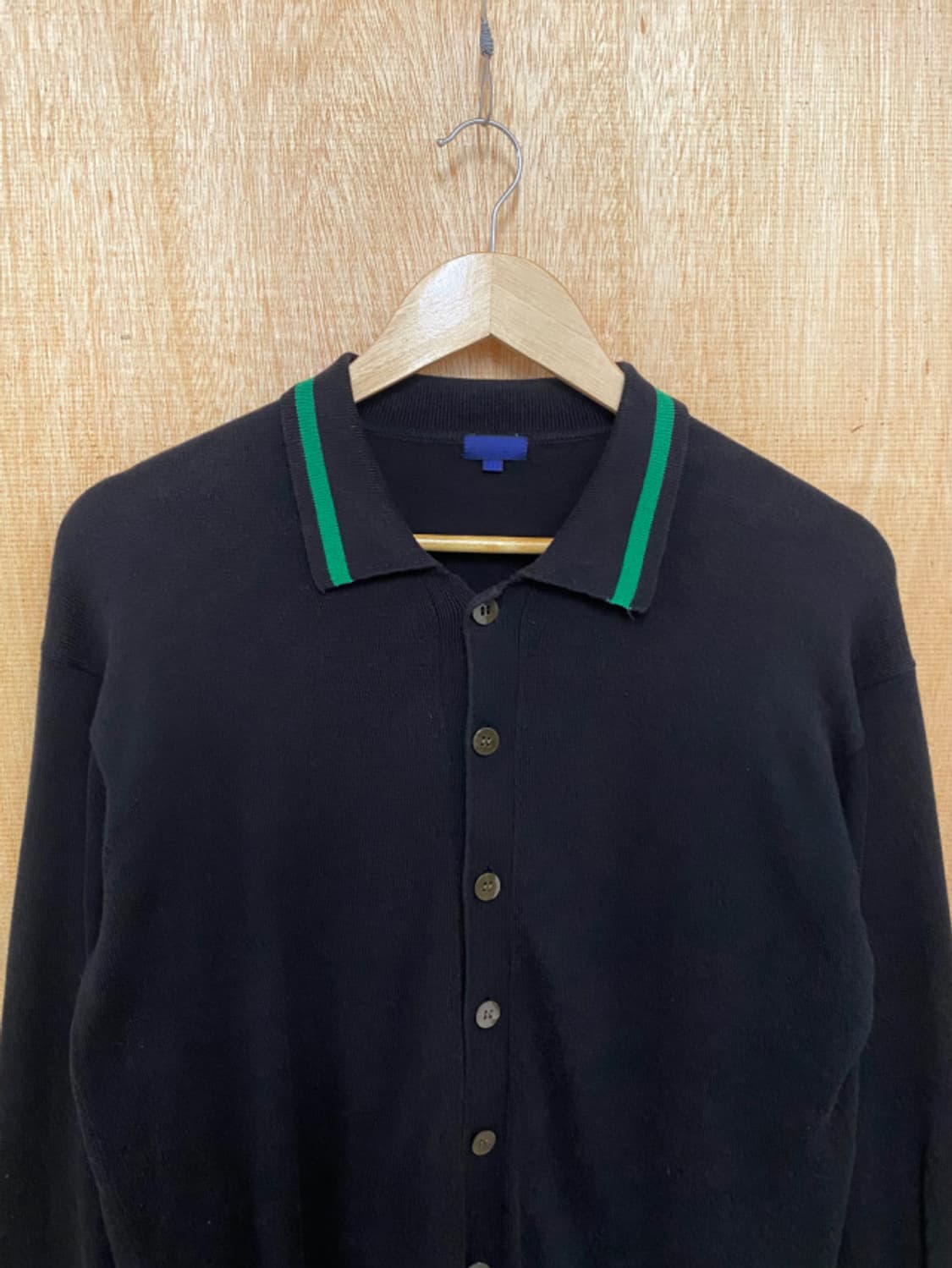 BEAMS collar knit cardigan 빔즈 카라 가디건 상품이미지7