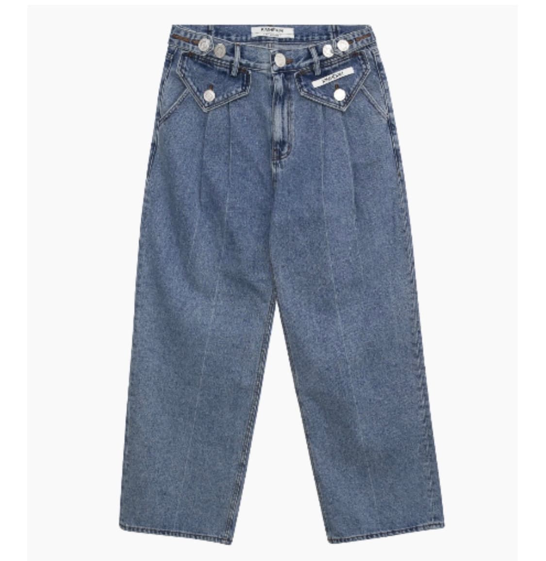 KIMHEKIM 김해김 투포켓 와이드 데님 상품이미지1