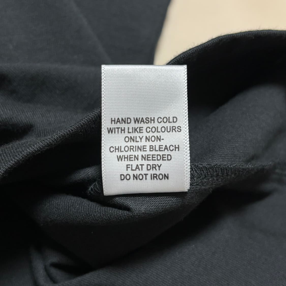 피어오브갓 에센셜 블랙 반팔 카라티 S 상품이미지9