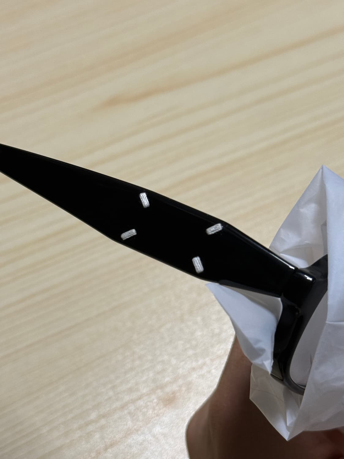 젠틀 몬스터 X 메종 마르지엘라 MM210 블랙 클리어 상품이미지5