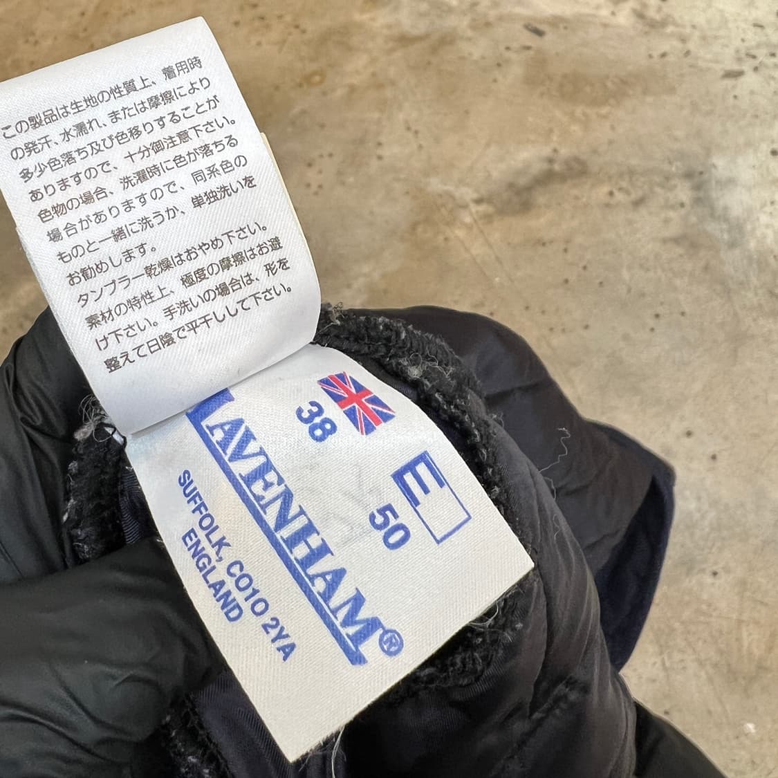 avenham x ships 블랙와치 울 퀼팅코트 상품이미지8