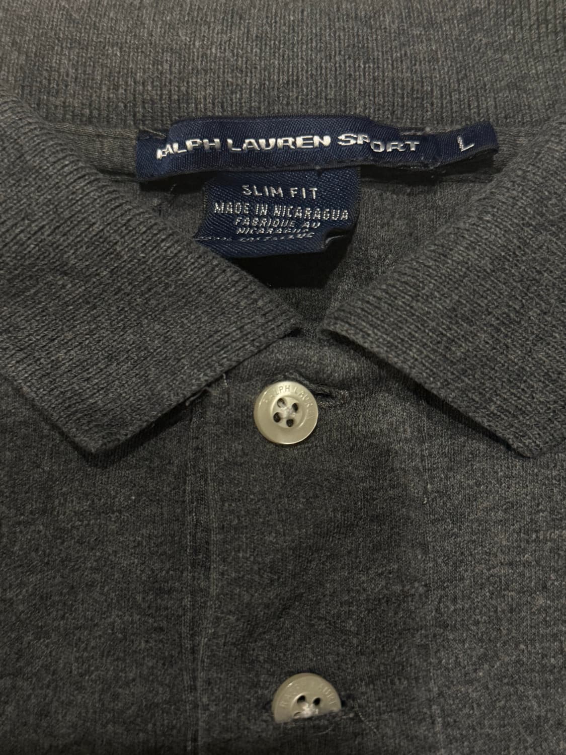 폴로 스포츠 그레이 반팔티 상품이미지3