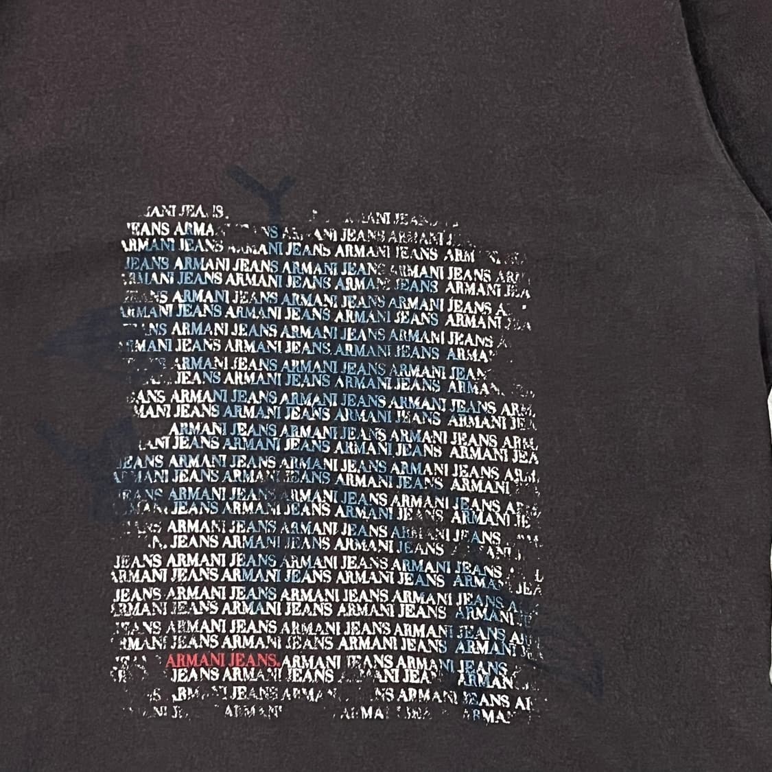  아르마니 진스 프린팅 반팔티 y16106 상품이미지4