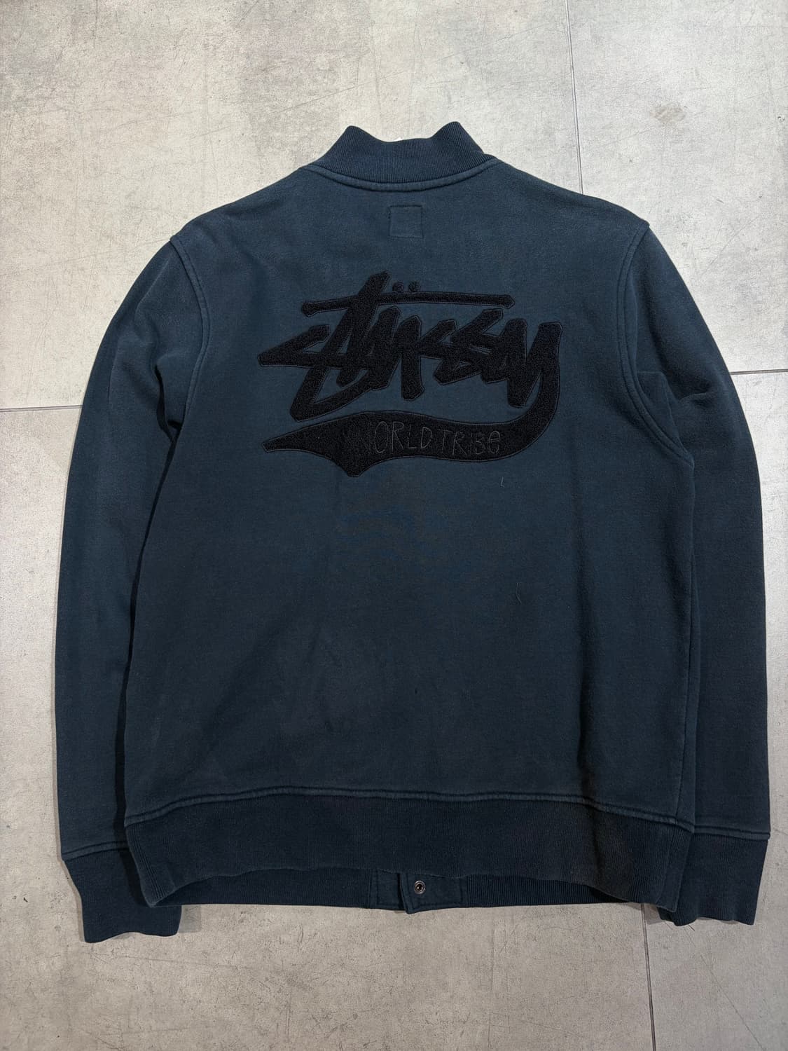 00s 스투시 월드 트라이브 코튼 바시티 자켓 상품이미지5