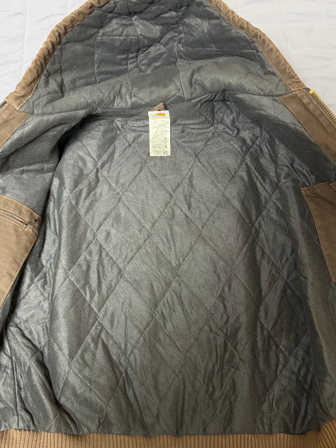 (M)칼하트 액티브 자켓 다크브라운 상품이미지6