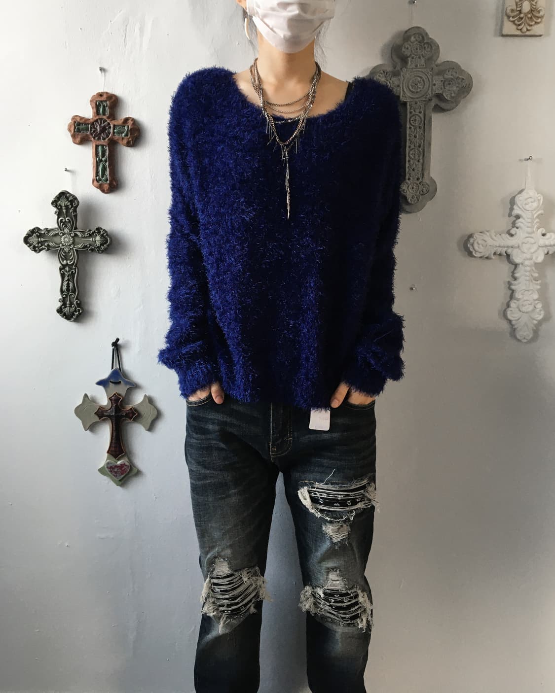 Fluffy knit 상품이미지6