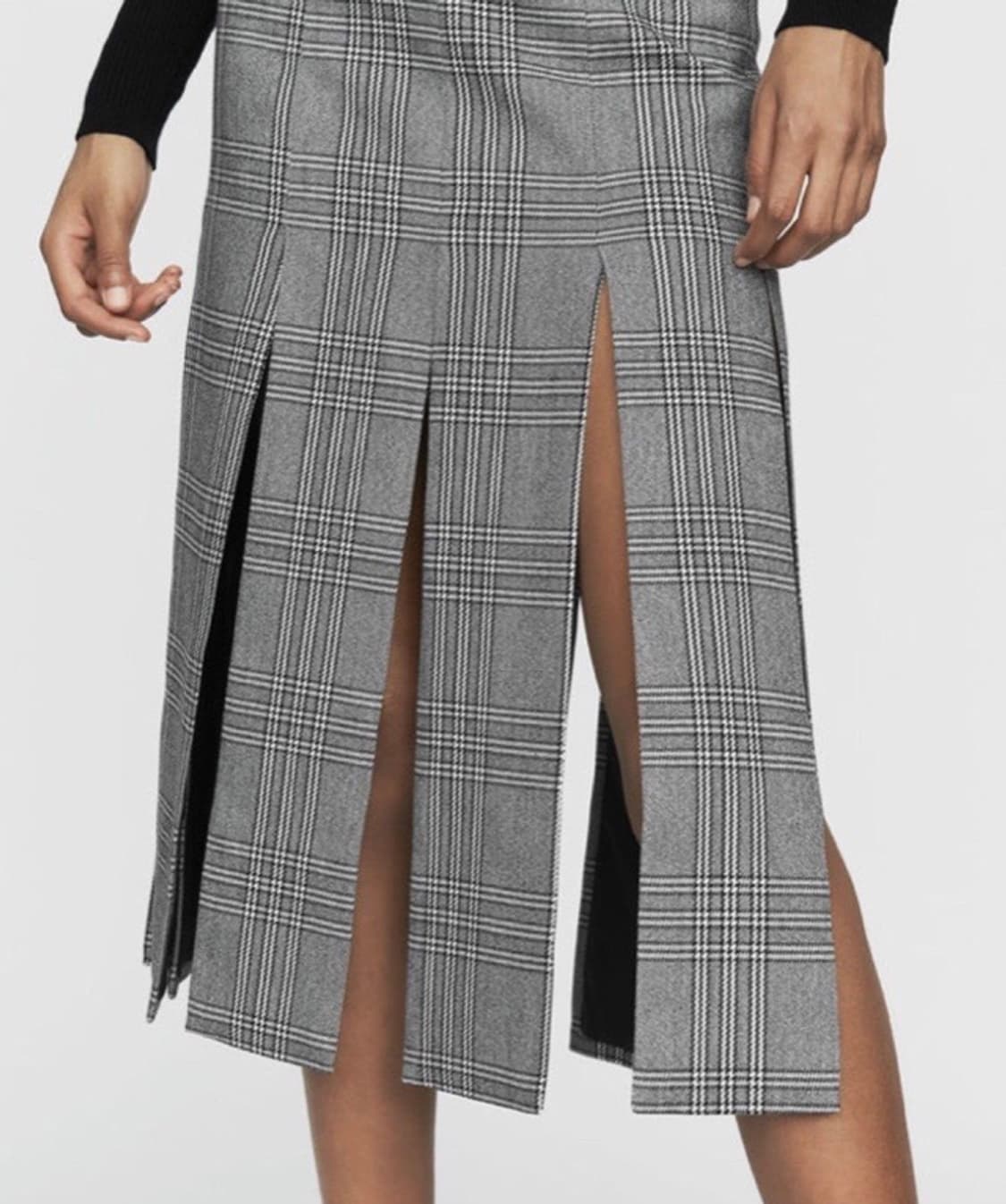 마쥬 플레이드 체크 스커트 38사이즈 상품이미지2