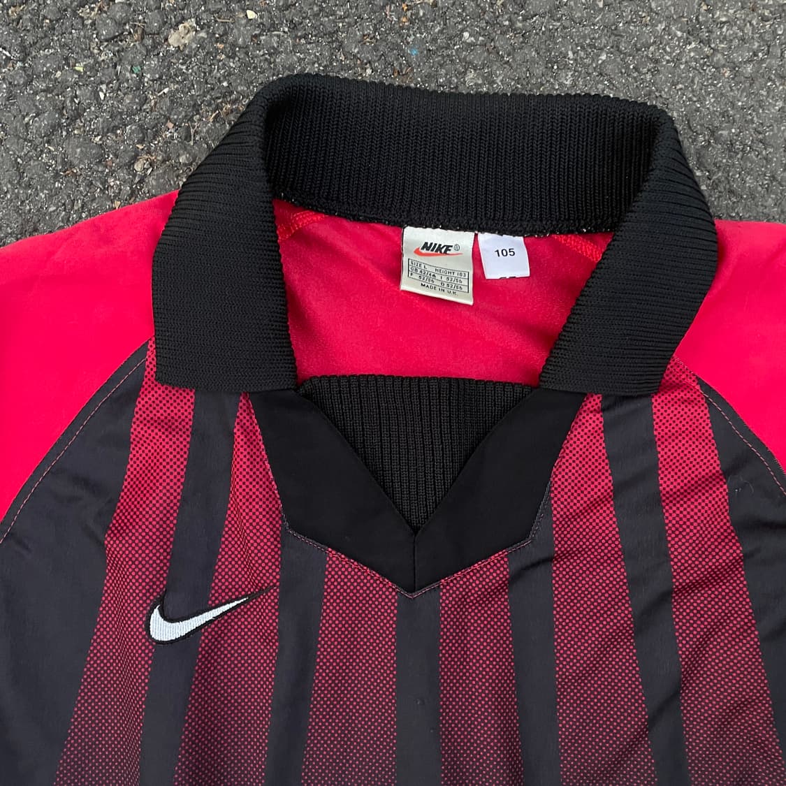 90s 나이키 UK 축구 골키퍼 웜업 맨투맨 올드스쿨 고프코어 져지 XL 상품이미지4