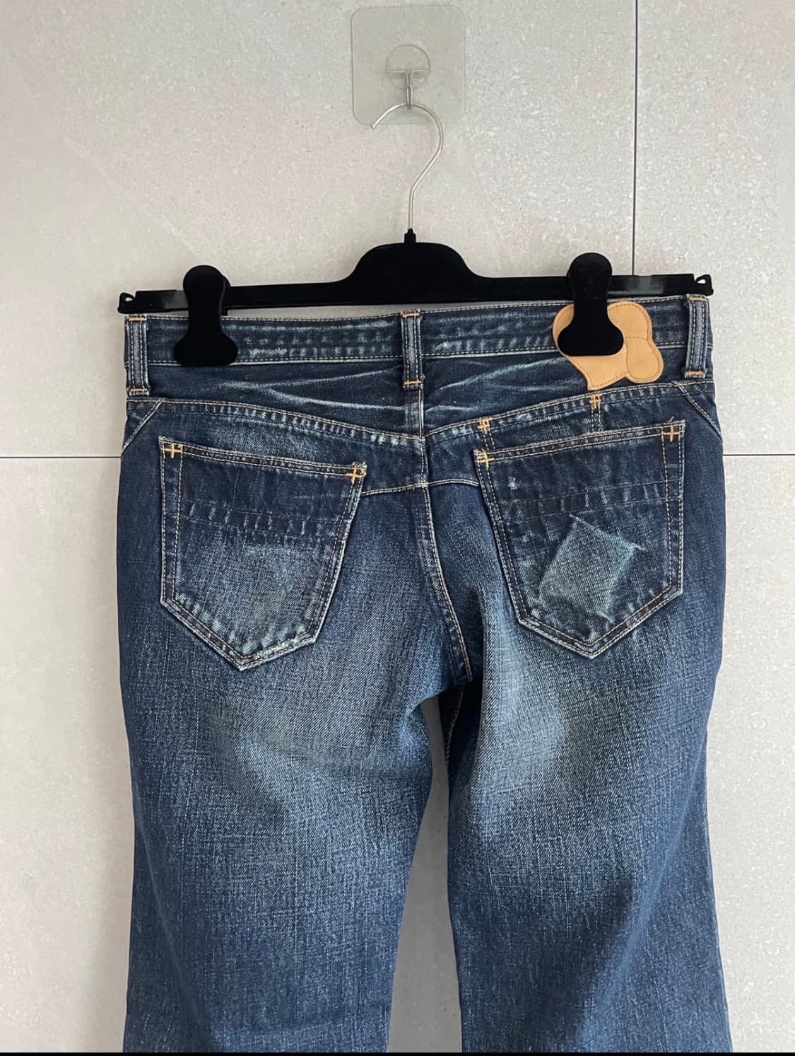 넘버나인 07ss honeycomb pain denim 상품이미지6