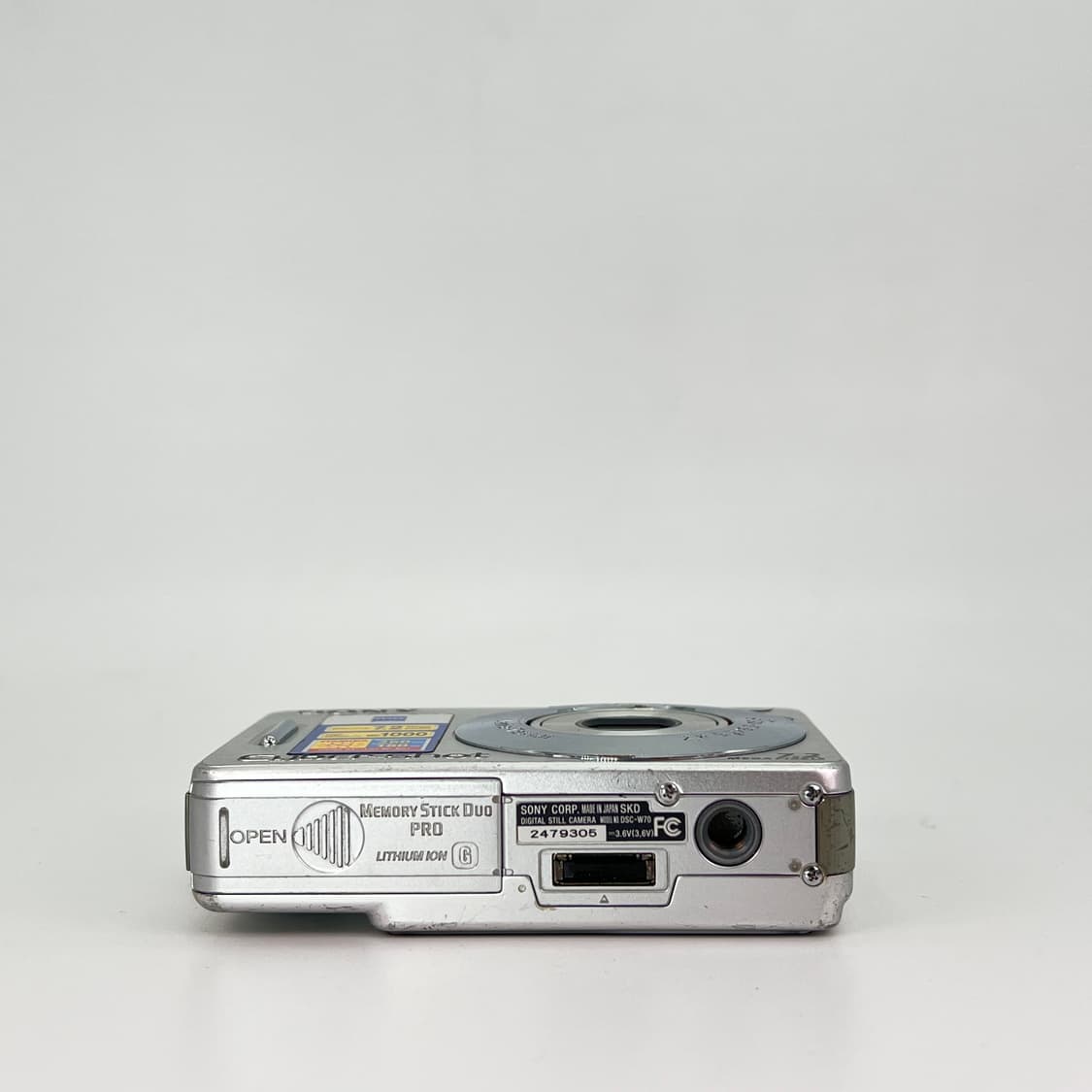 소니 사이버샷 Sony Cyber-shot DSC-W70 실버 상품이미지8