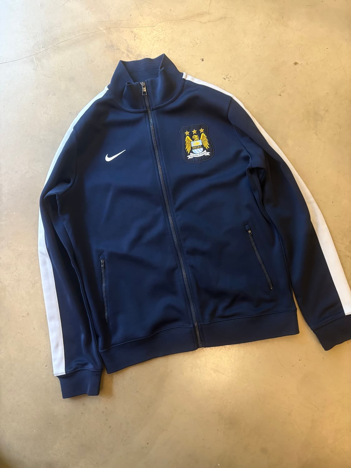 13-14 나이키 맨시티 트랙탑 져지 L 상품이미지1