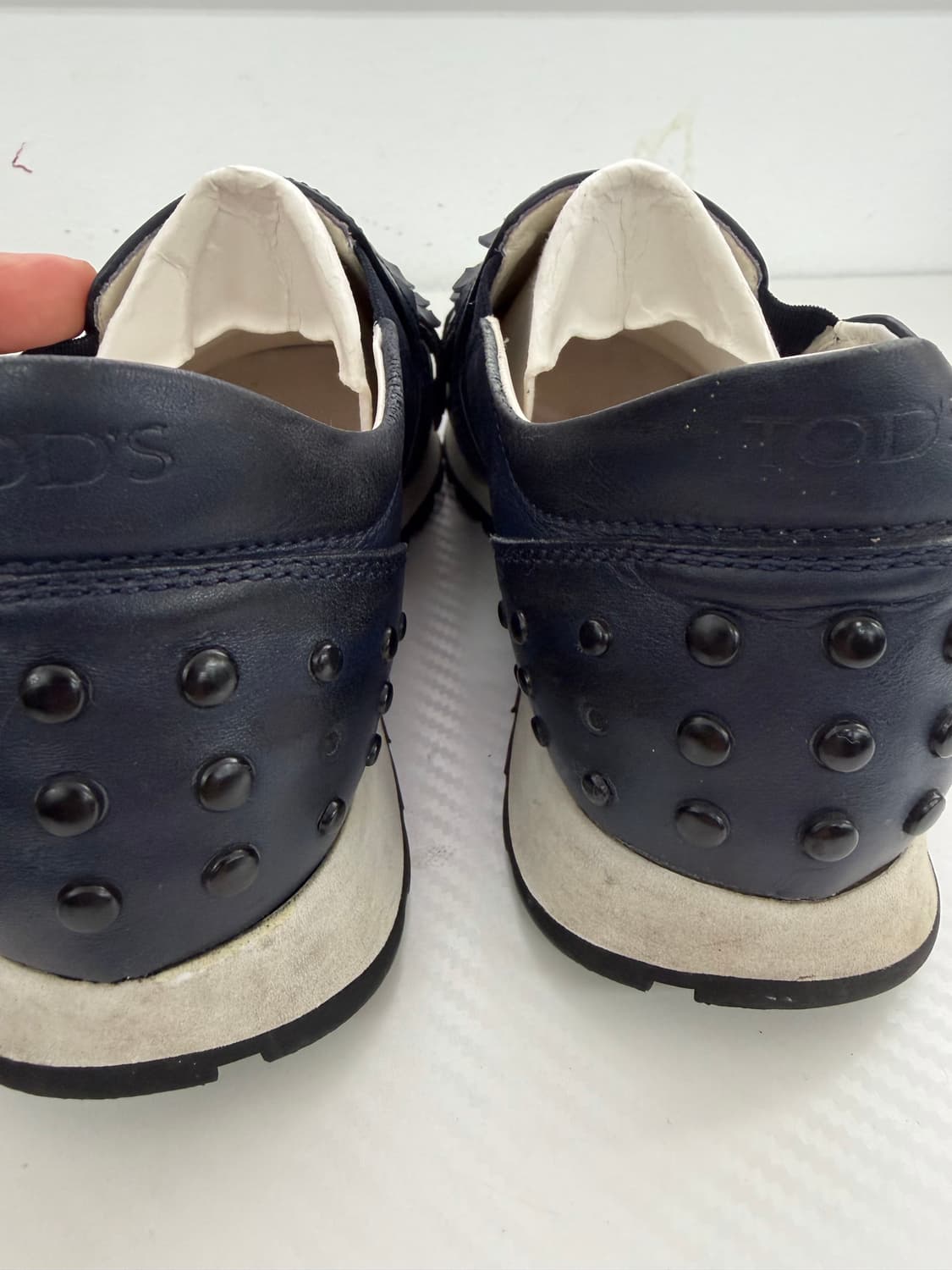 정품) TODS 토즈 여성 프린지 스니커즈 36 상품이미지6