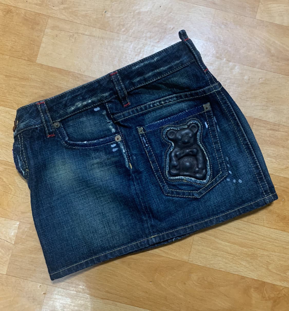 DSQUARED2 디스퀘어드 데님 미니스커트(40 사이즈) 상품이미지2