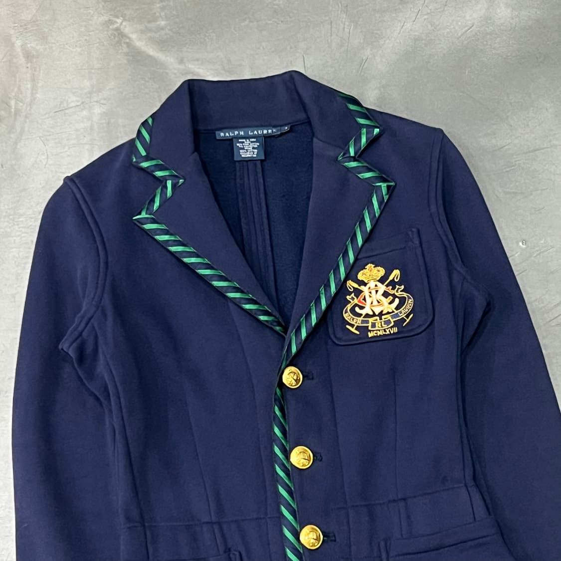  폴로랄프로렌 자수로고 금장 블레이저 y14951 상품이미지3