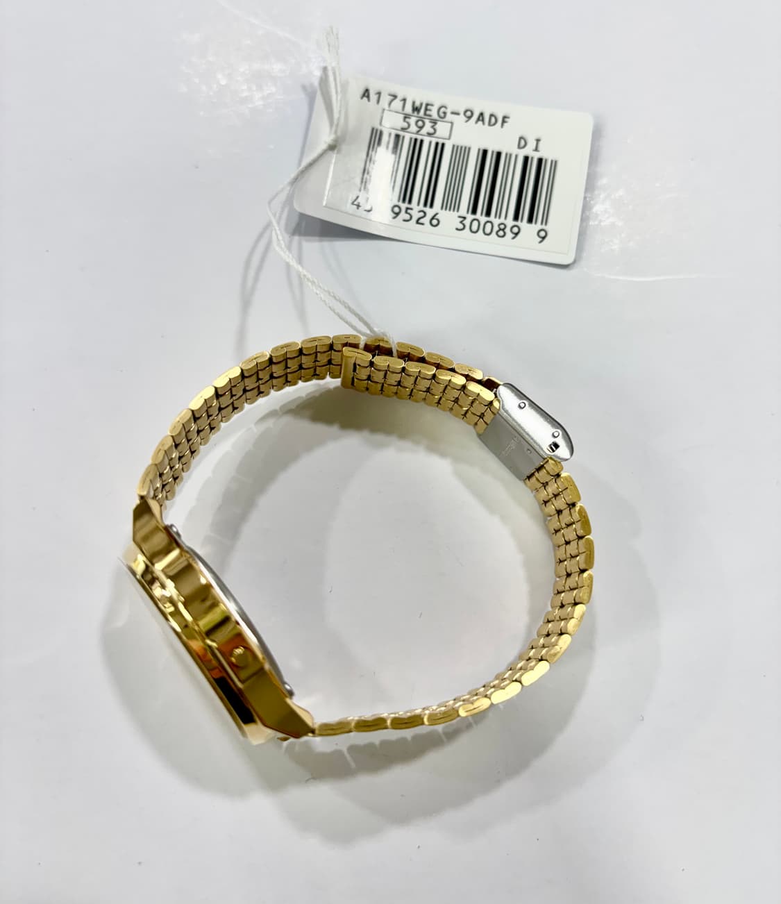 카시오 라운드 메탈 디지털 시계 새상품  상품이미지6