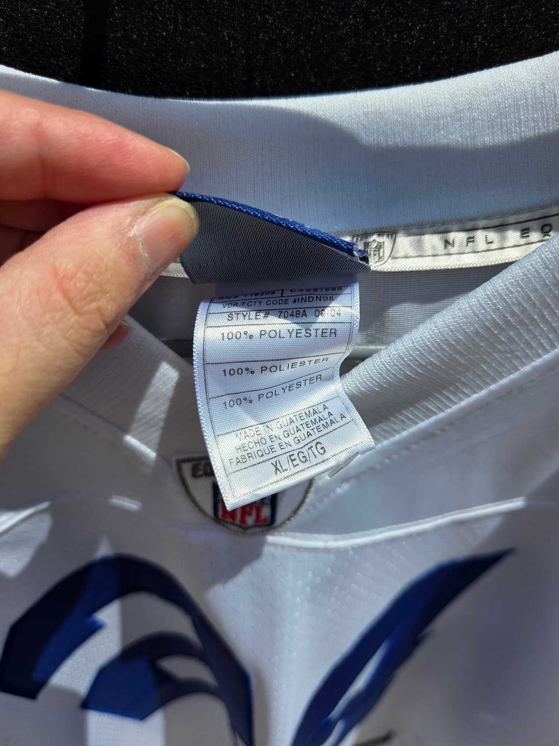  [XL] 리복 NFL 달라스 카우보이즈 ‘마리온 바버’ 저지 상품이미지4