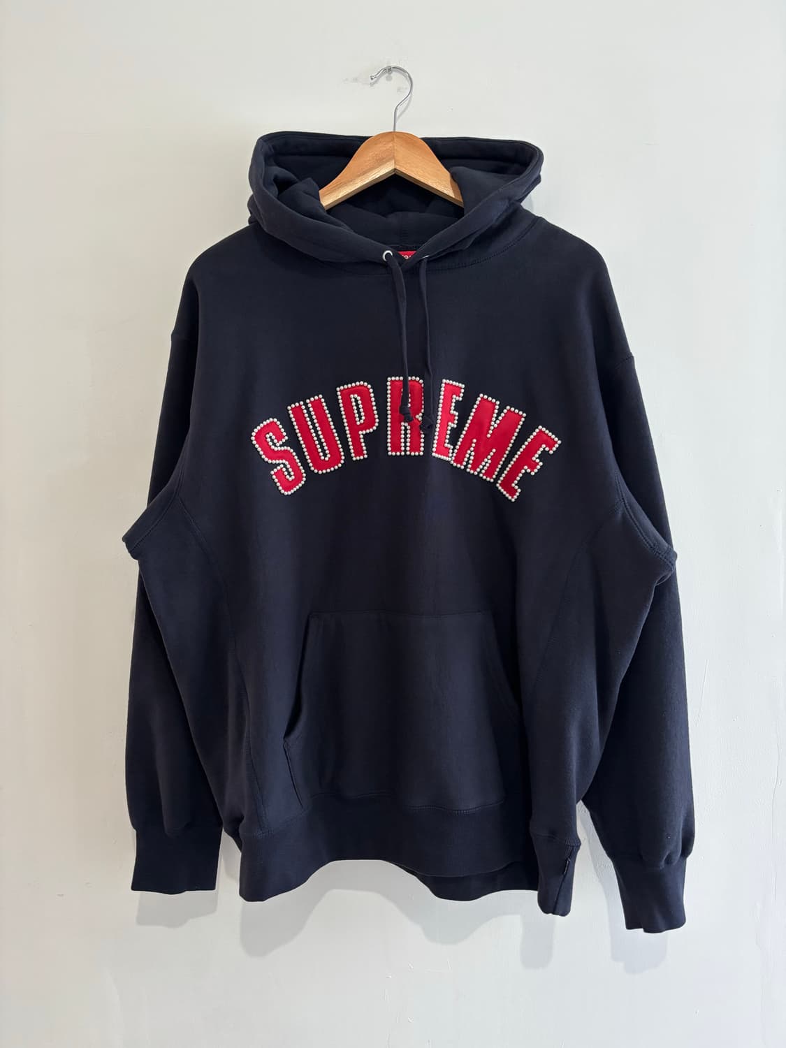 Supreme pearl logo heavyweight hoodie 상품이미지1