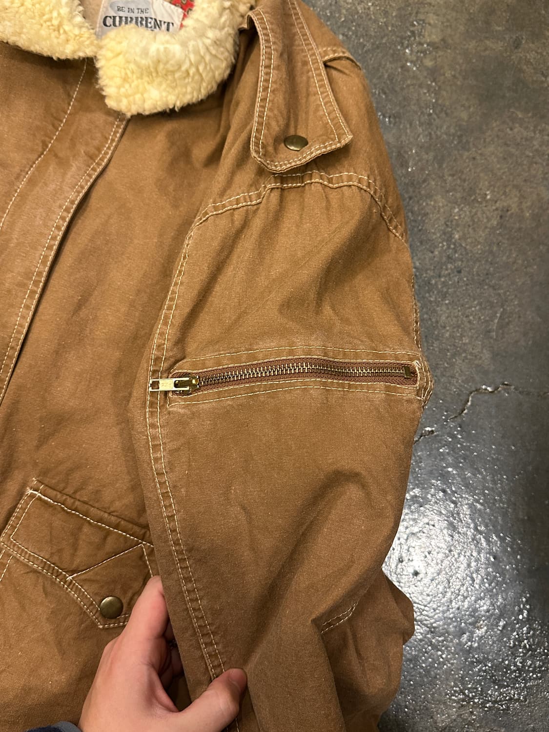 90s Be In The Current Seen  B-3 Bomber L 상품이미지5