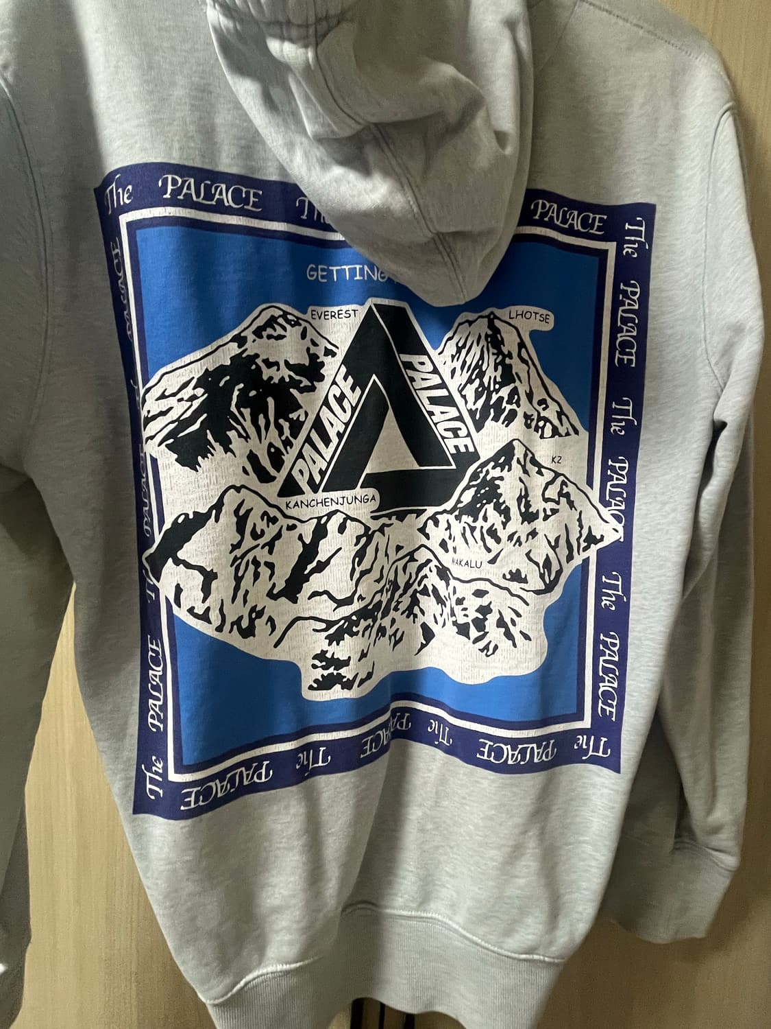 PALACE 후드티 그레이 상품이미지1