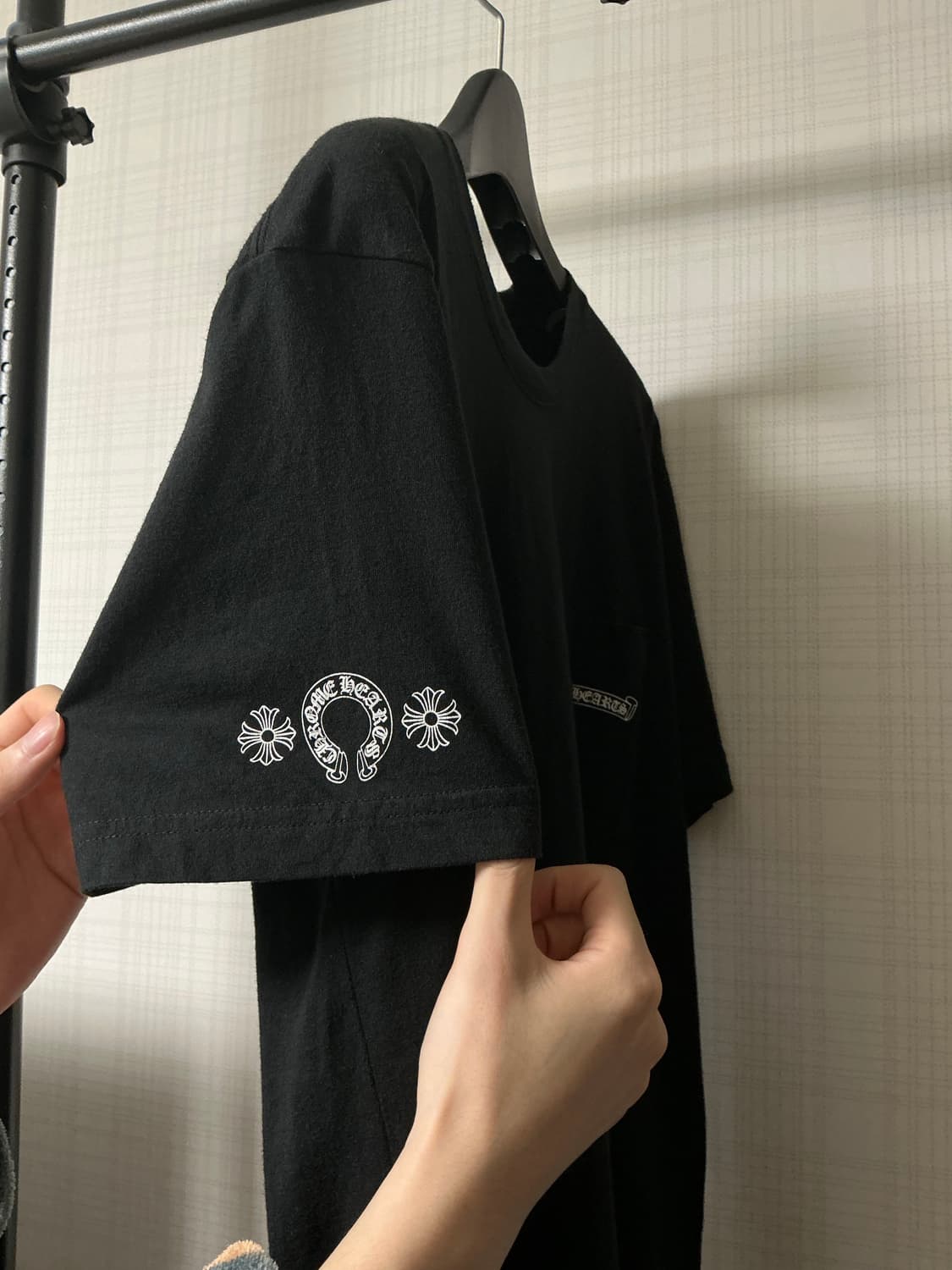 크롬하츠 멀티컬러 포켓 반팔 신형 M 백화점판 상품이미지5