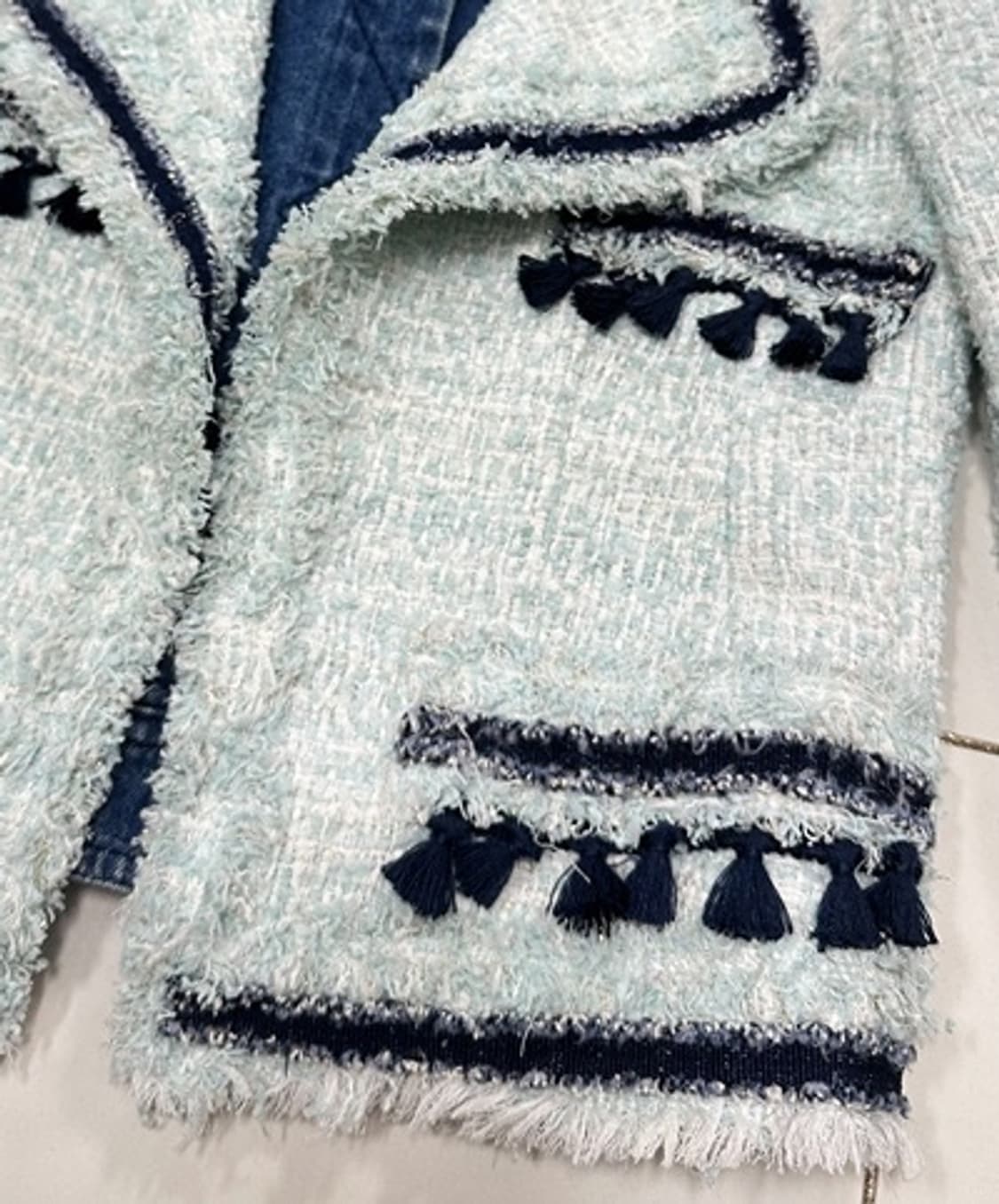 오즈세컨 트위드 자켓 상품이미지4