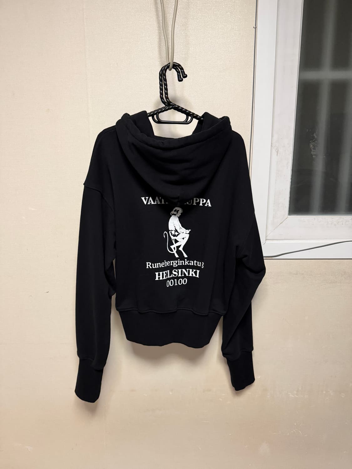 [L] vain 베인 후드집업 블랙 상품이미지3