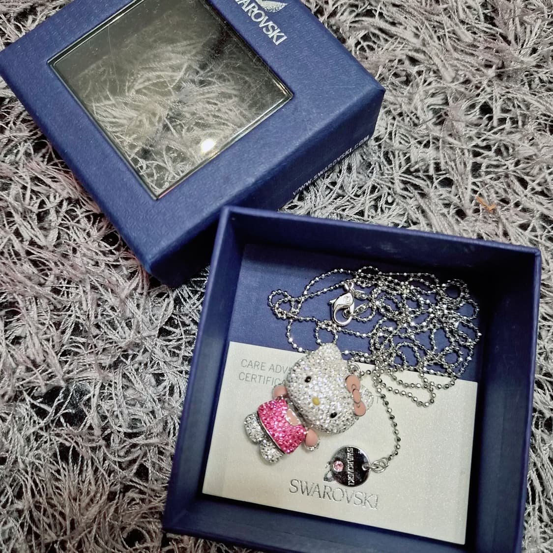 헬로키티 스와로브스키 한정판 목걸이 상품이미지2