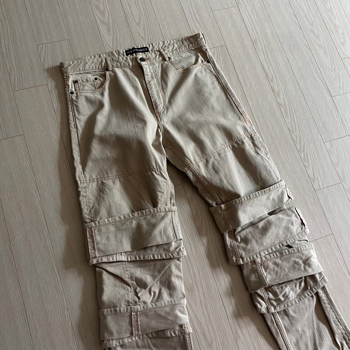 [L] Y/Project 스택드 진 네추럴 상품이미지3