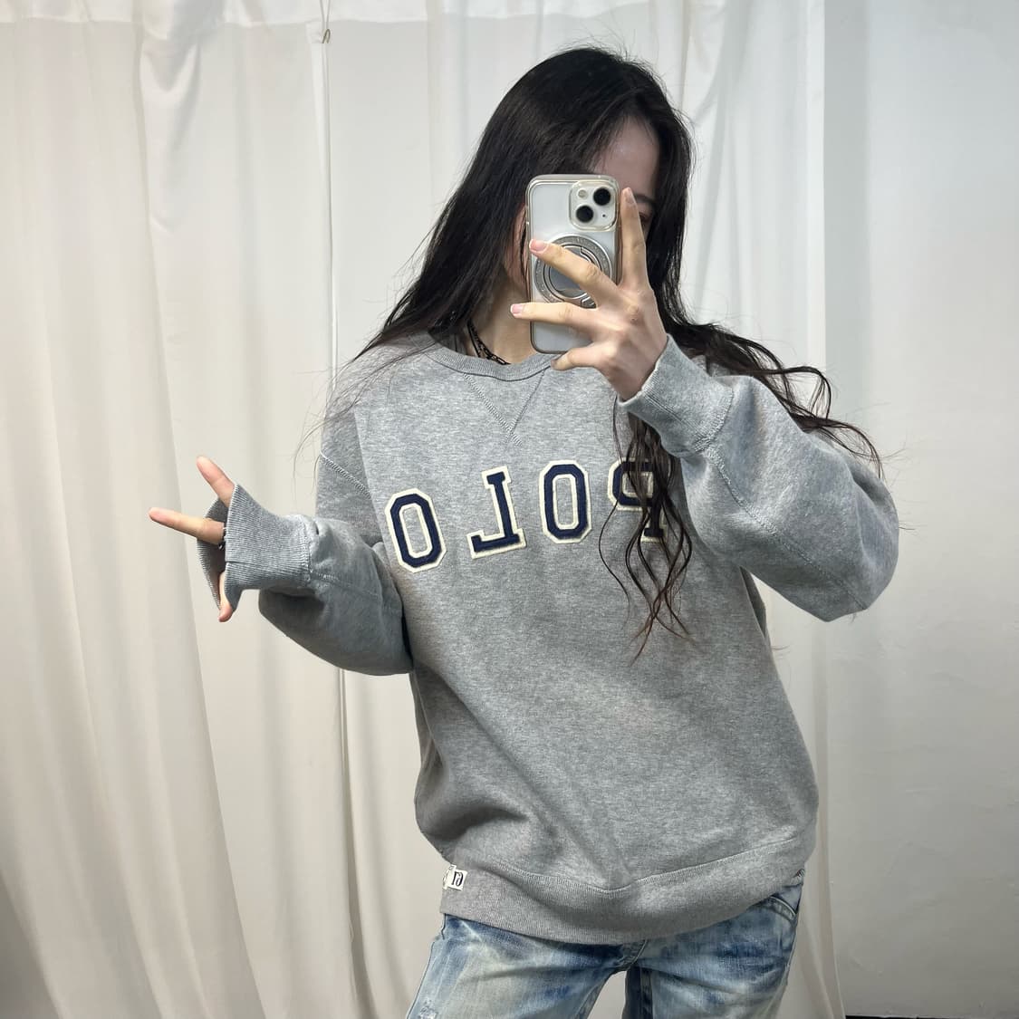 Polo Ralph Lauren Grey Sweatshirt 상품이미지2