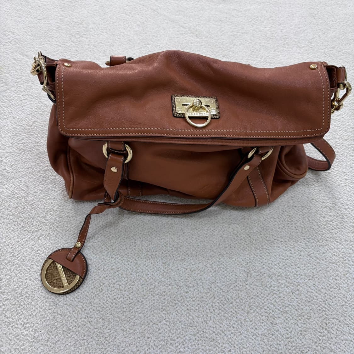 F 보르보네제 여성 가죽 핸드백 0415E 상품이미지1