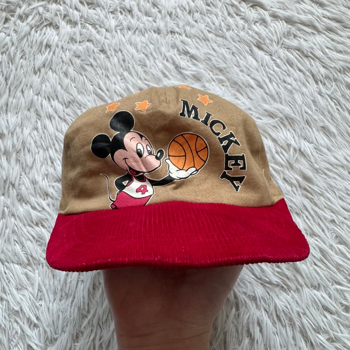 MICKEY 일본빈티지 모자 빈티지모자 미키 빈티지캡 남여공용 OS 상품이미지3