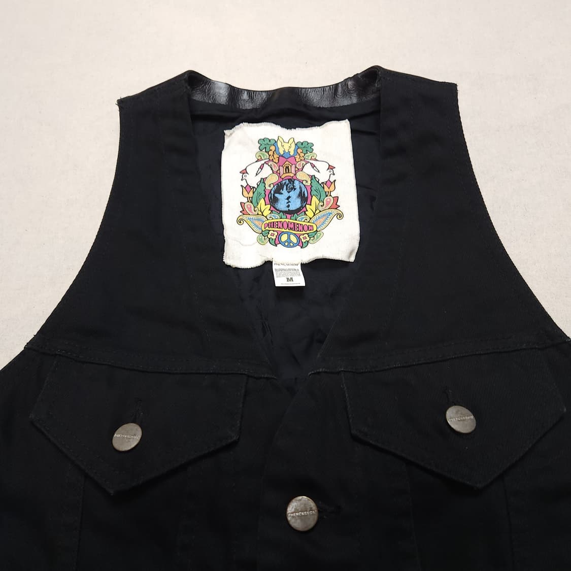 [M] 페노메논 레더 조끼 남여 자켓 상품이미지4