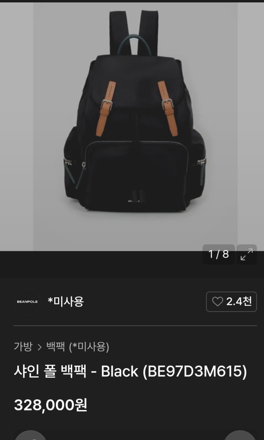 빈폴 백팩 상품이미지2