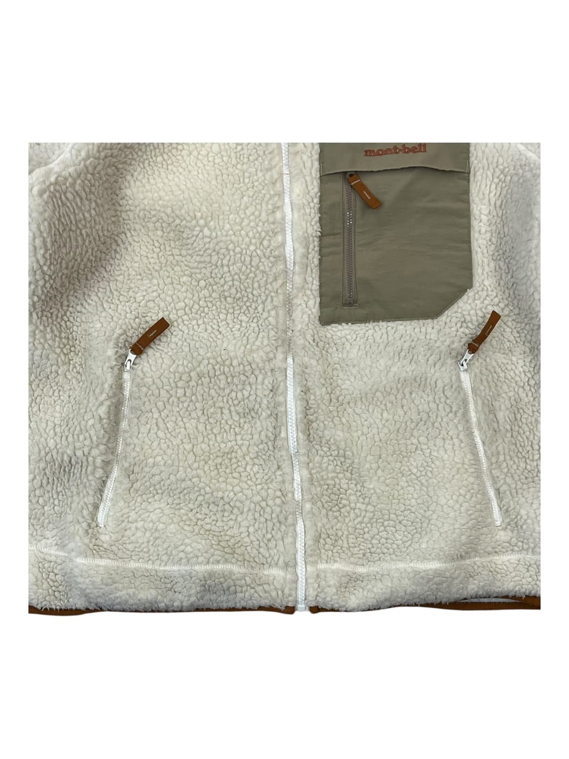몽벨 플리스 자켓 아이보리 105 #csz1883 상품이미지6