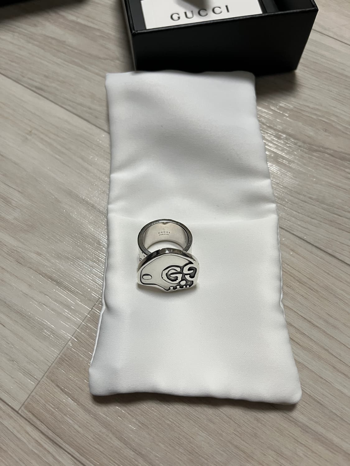 구찌 고스트 스컬 링 상품이미지6