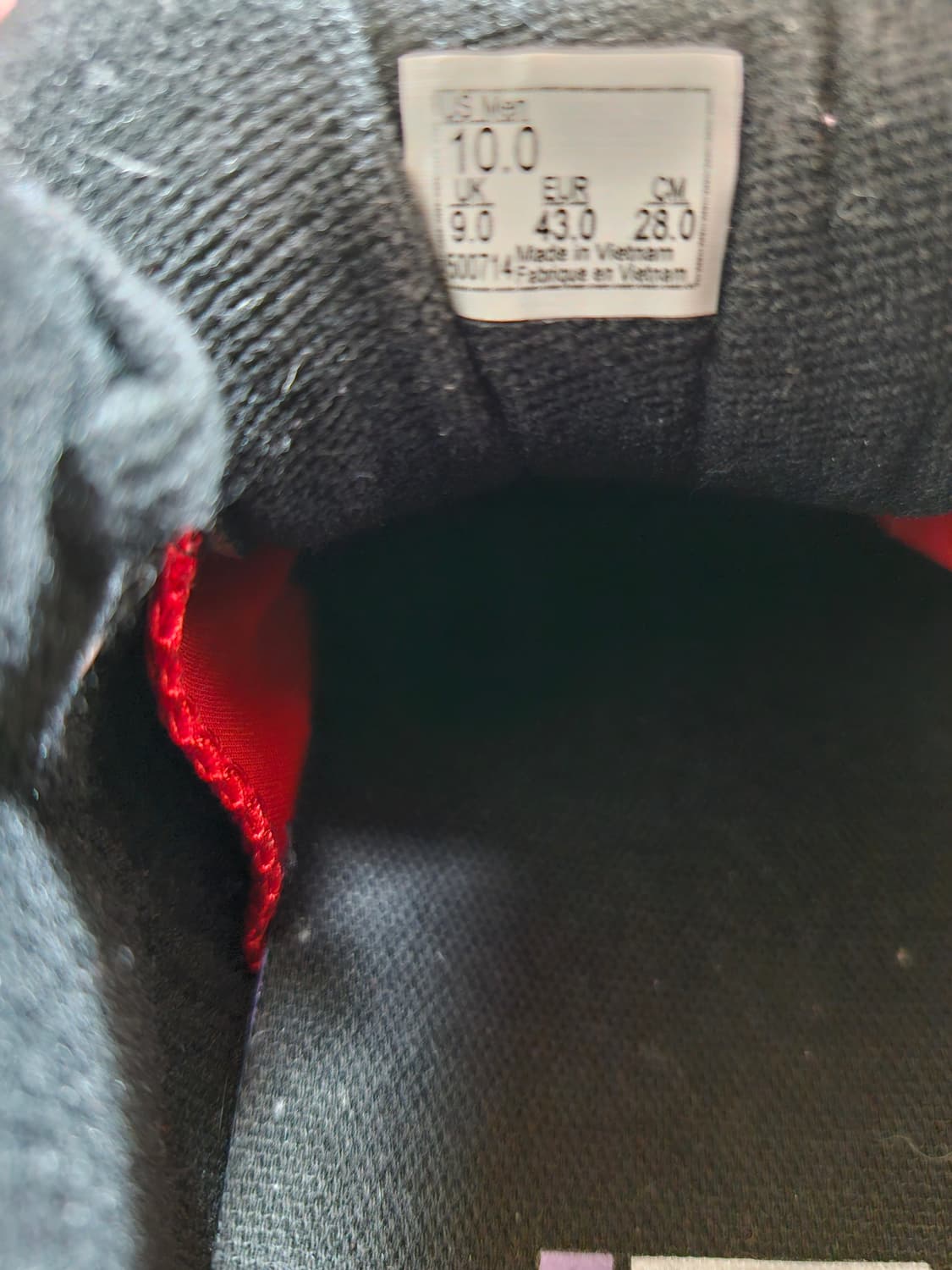 반스 하프캡 바이올렛 색상 280사이즈 판매합니다 상품이미지5