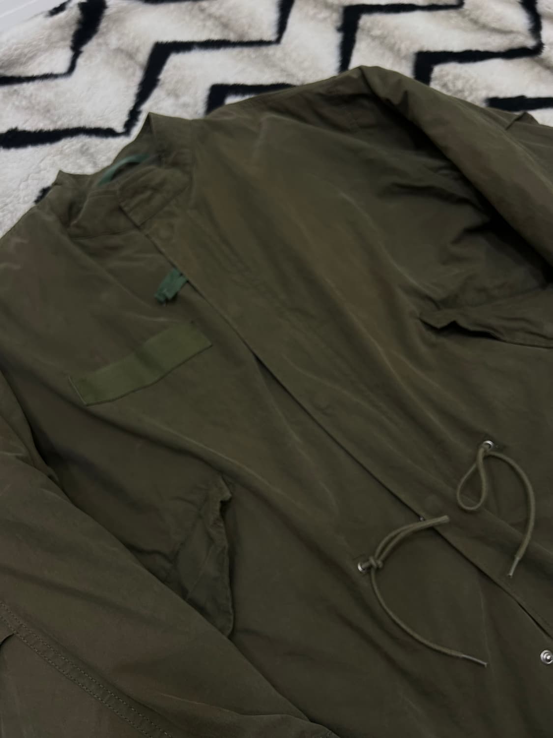 [S]라퍼지스토어 피쉬테일 야상/카키 상품이미지1