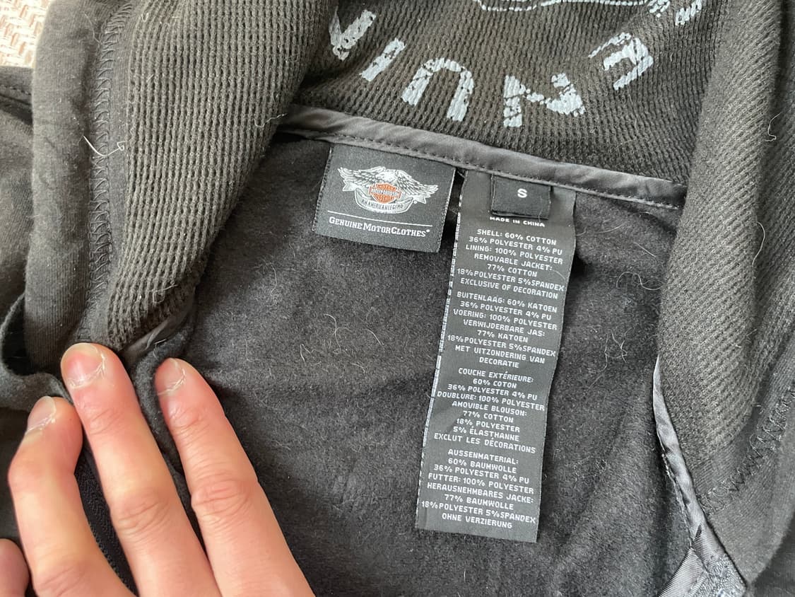 할리데이비슨 후드집업 J03626 상품이미지5