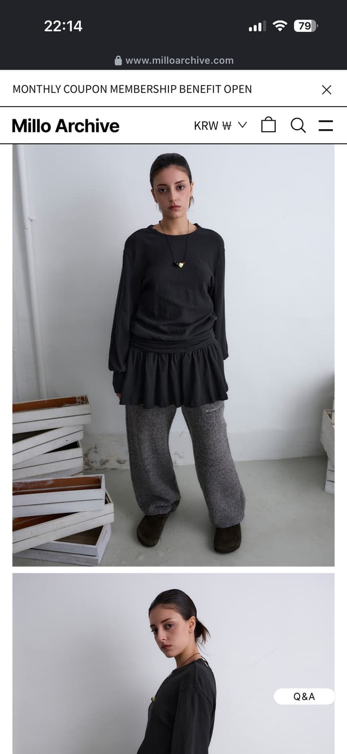 밀로우먼바지판매 상품이미지2