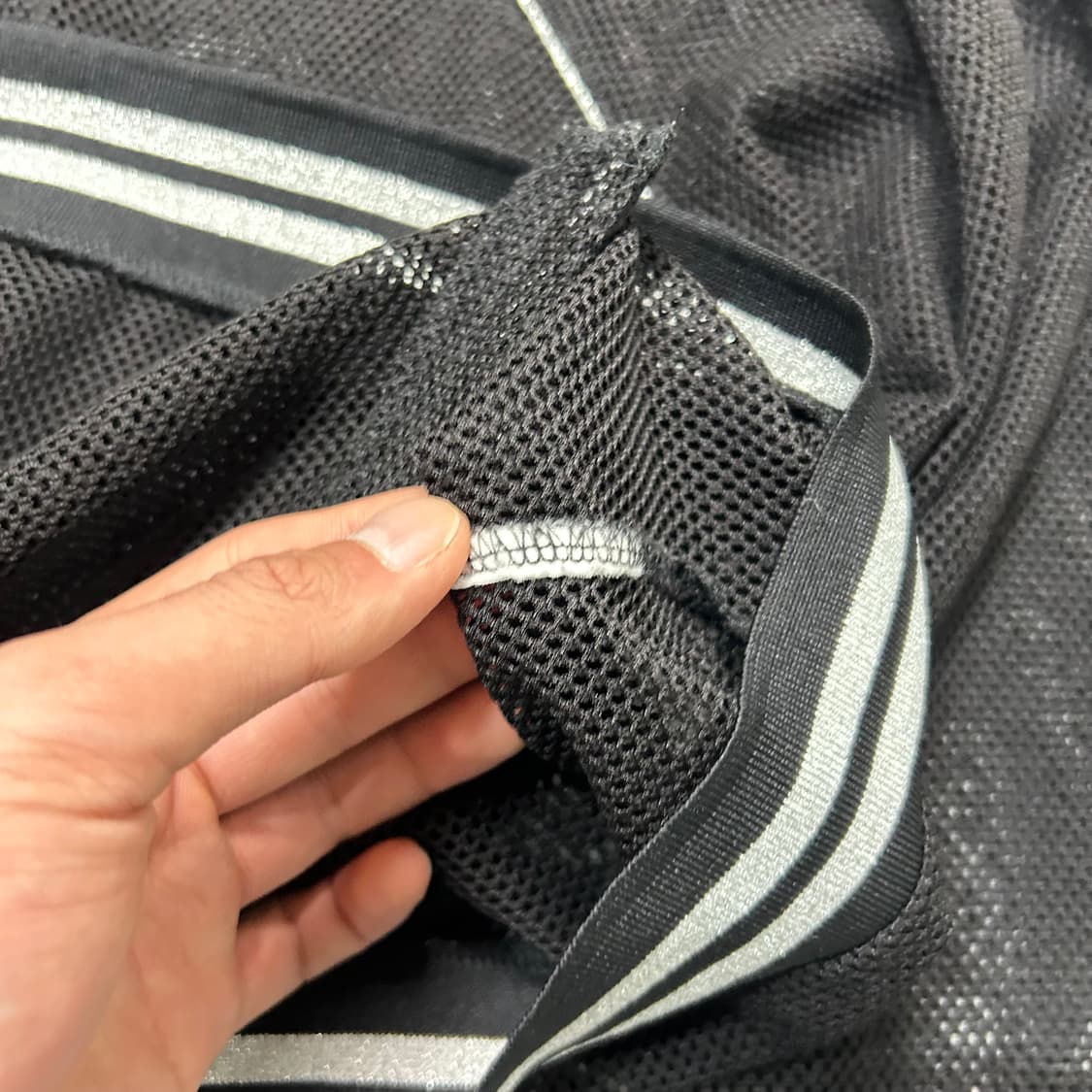 본더치 매쉬 블랙 집업 자켓 상품이미지5