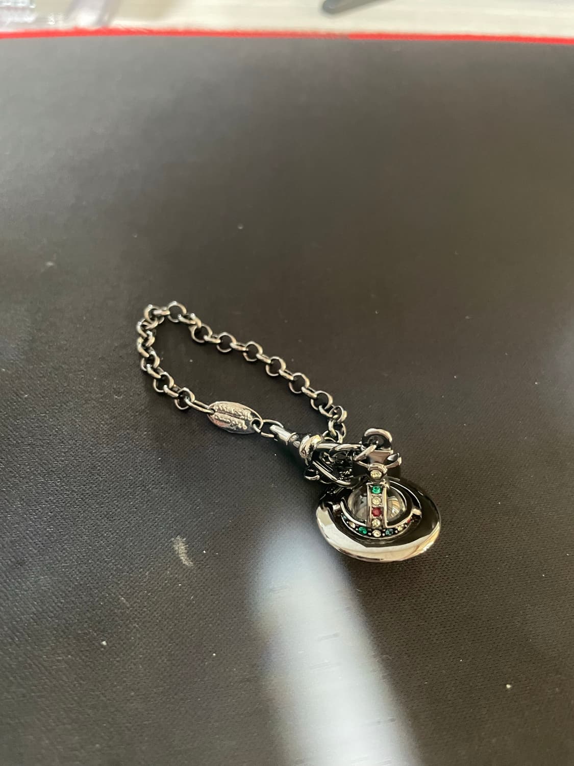 비비안웨스트우드 ORB 실버 팔찌 상품이미지1