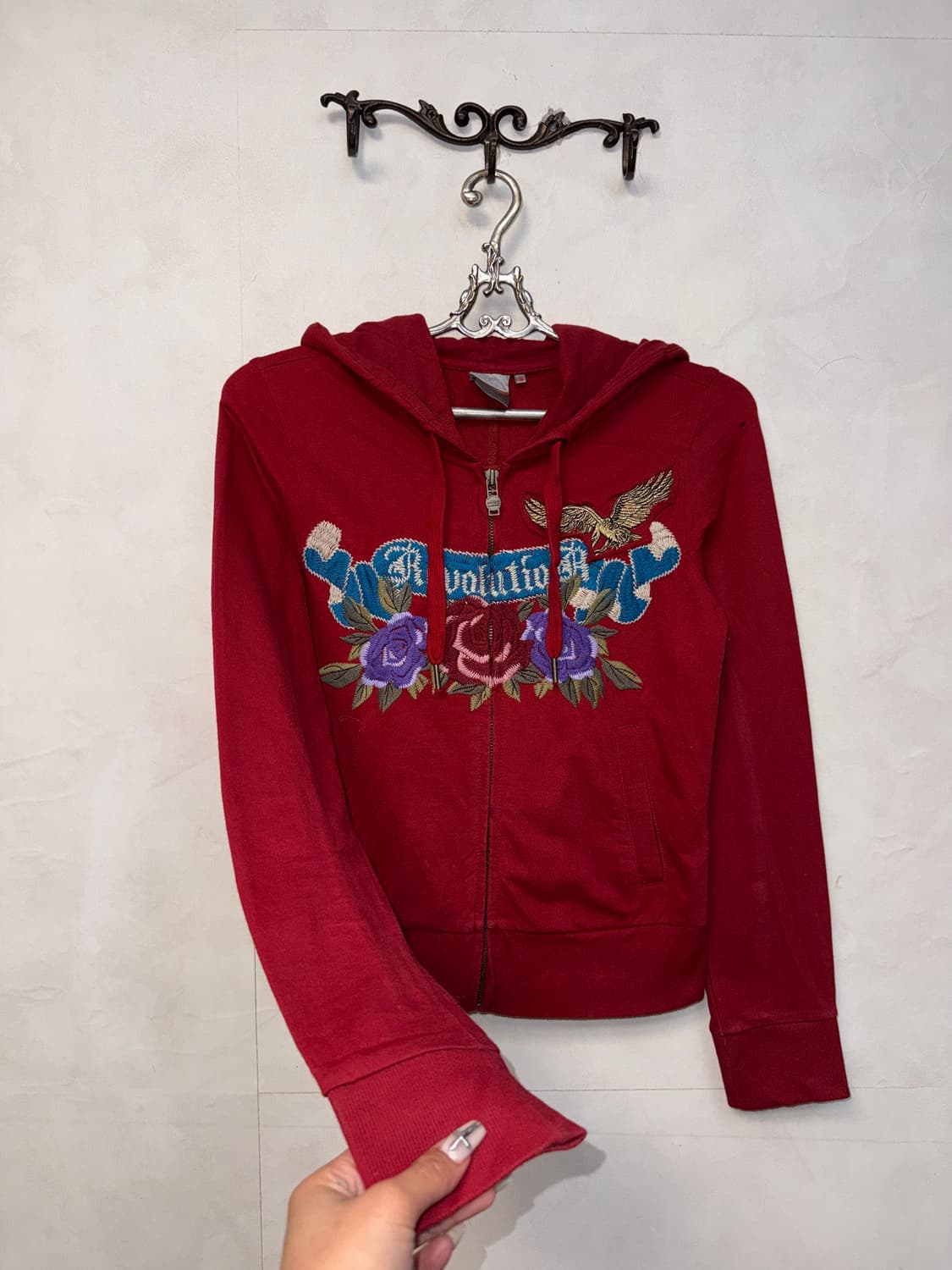 DOHC oriental oldschool embroid 후드집업  상품이미지2