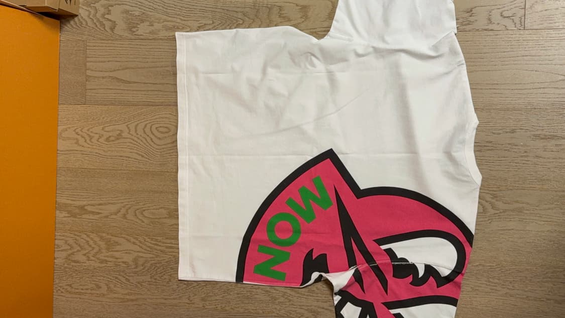 몽클레어 핑크 로고 반팔 티셔츠 XXS 상품이미지7