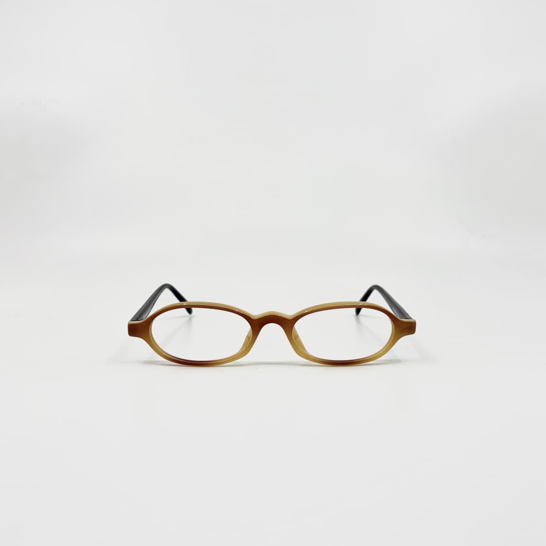 Cantabile 빈티지 브라운 프레임 뿔테 안경 상품이미지1