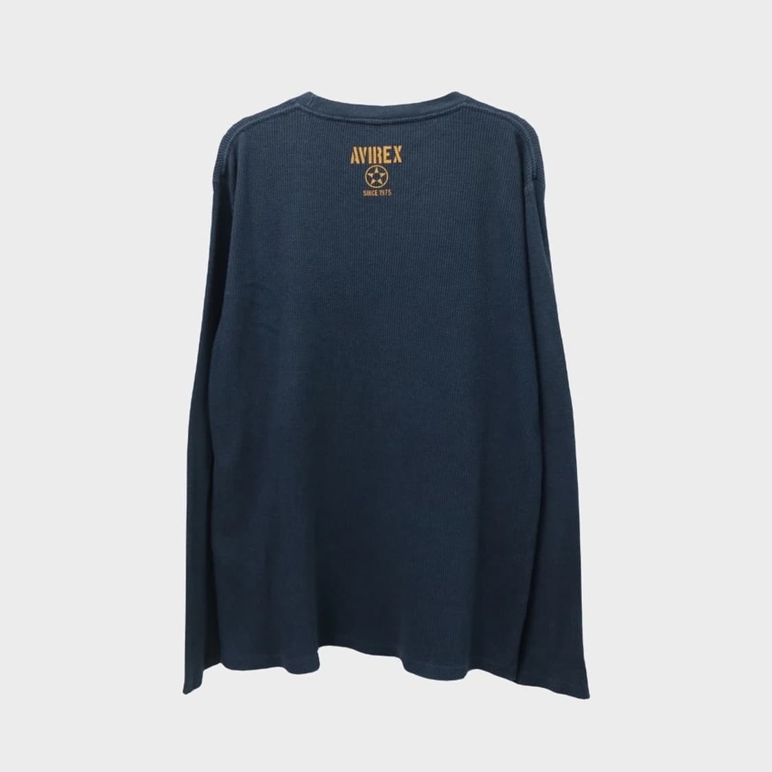 AVIREX NAVY WAFFLE LONG SLEEVE 상품이미지4